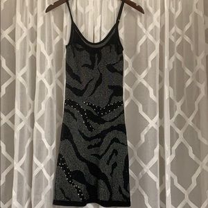 Black and white dress